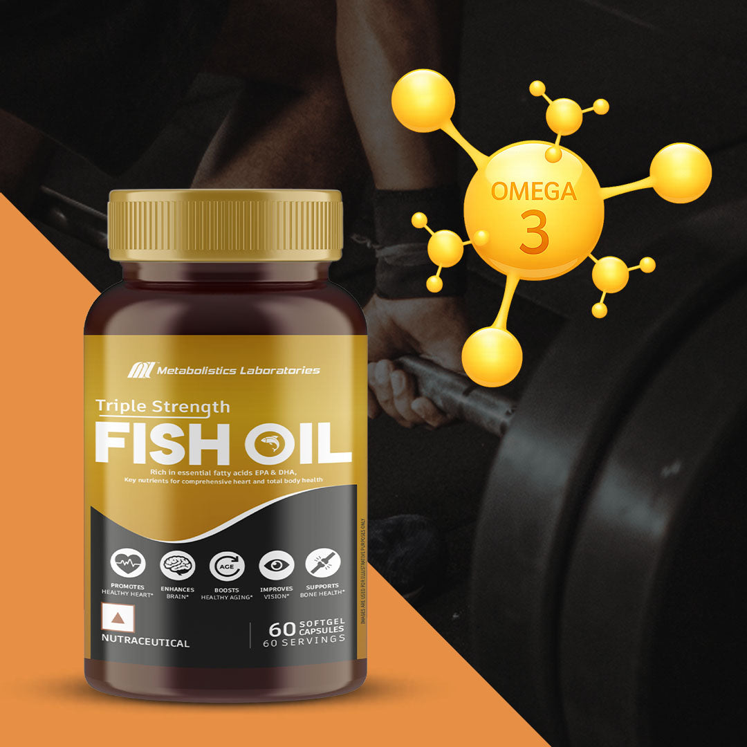 Meta Pro Omega 3 Fish Oil Capsules