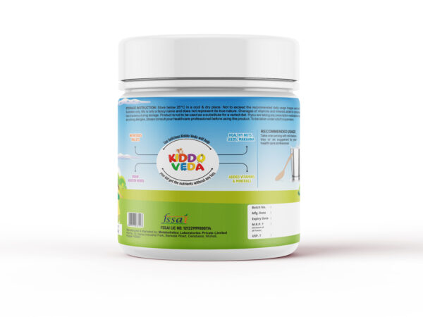 KIDDOVEDA BY HEALTHXONE Daily Nutrition Protein Mix for Kids 7+Year - Image 3