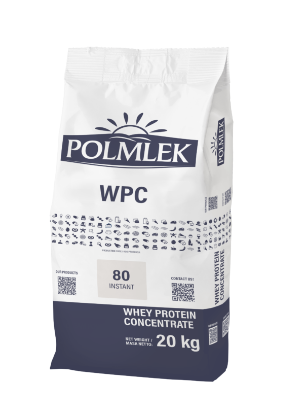 POLMLEK Whey Protein Concentrate instant 80%